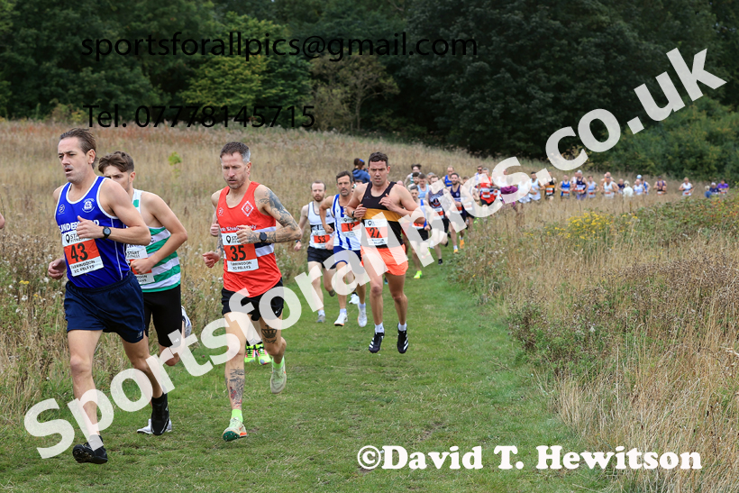 Senior Mens Relay, 2025 Farringdon Cross Country Relays, Sunderland. Photo: David T. Hewitson/Sports for All Pics
